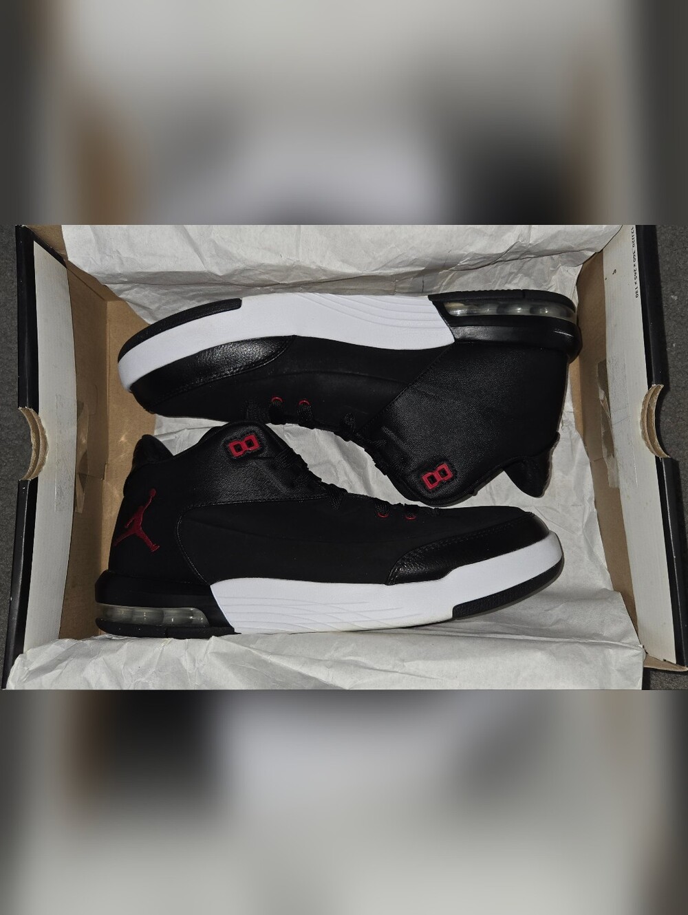 Air Jordan Flight Origin 3 "Blk/Gym Rd/Wht" - Picture 8 of 12